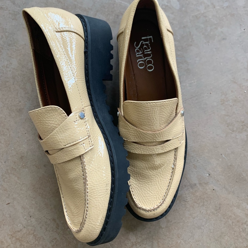 Franco sarto lug sole loafers size 5.5 nwot